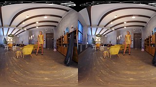 24k Gold - High Quality High Definition Solo Striptease Vr
