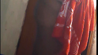 Getting out of the shower with a wet pussy