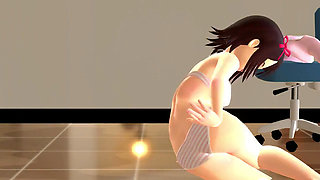 Risky Public with Teen Idol