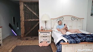 My Cleaning Lady Sucking