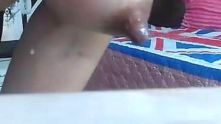 Leni Is Sucking a Lot of Her Breastmilk From Her Desk