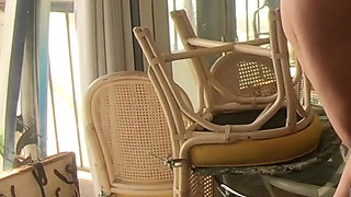 Stepson helps divorced stepmom move in and moves in her