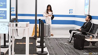 Flight Delay Anal Dick-Down With Small Hands, Nicole Doshi - Brazzers