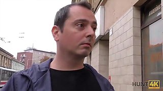 Hunt4k. xxx for money with stranger drives blond to several orgasms
