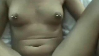 Teen slut takes a big cum load