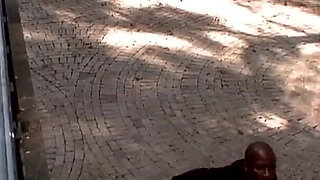 Busty Mellanie Monroe interracial fuck a big cock and toys