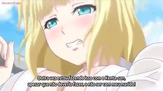 Hentai Anime Compilation - Blonde & Redhead Anal Creampie Fuck Fest