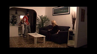 Amateur Italian Cougar Rides a Big Hard Cock