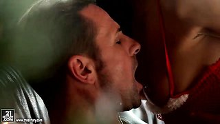 Beautiful glamour MILF sex emotional movie