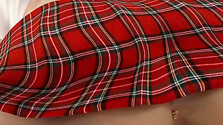 Megaera Saveass Busty Schoolgirl Rides Massive Cock with Tight, Dirty, Gaping Pussy in Intense Hardcore Sex