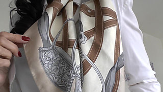 Silk Scarf Fashion Show, JOI, Lady Victoria Valente
