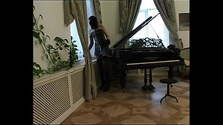 Dark Ladys BDSM Pussy Pounding in Leather