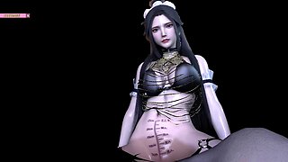 Beauty Maid Ride the Cock - 3D Animation