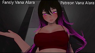 Gaming VRChat Joi with some rule 34 and female domination action