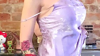Busty amateur redhead is picked up at mall