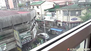 AsianSexDiary Cock Gobbling Filipina Teen Gets WILD