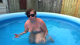 POV: Pool Creeper Caught! Anal Devore