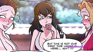 Lord TENGEN and his Wives Trainment - Cartoon Sex Parody - SUB