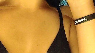 Intense POV: Debora Mendes does oral + inverted riding in black panties with cumshot outside at the motel