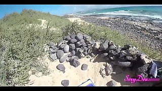 Heat up Your Screen: Sexydea's Beach Doggystyle POV Will Leave You Wanting More