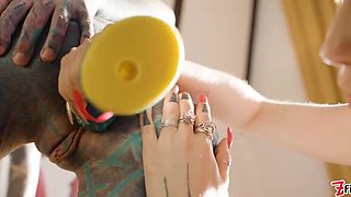 Heavily Tattooed Girls Extreme Anal with Toys and ATM - Anuskatzz, Eden Ivy, Lily Lu