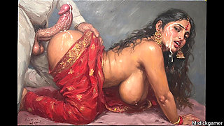 Desi Aunty Fucked in Train with Desi College Boy