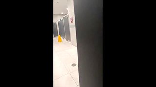 Big Black Cock Public Gym Masturbation