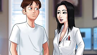 SUMMERTIME SAGA Doctor felt lucky after looking at his dick