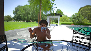 My Italian Hot Wife: Wife Cuck Her Husband with His Friends by the Pool - Episode 7