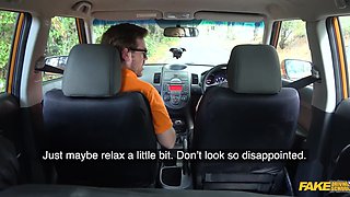 Easy creampie in a car for a slutty Japanese babe Rae Lil Black by her driver teacher