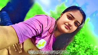 Innocent Desi Village Girl First Time Sex in Jungle, Village Girl Tight Pussy Fucking First Time XXX Video