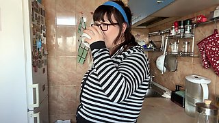 Tea Transformation-breast Expansion, Popping Buttons