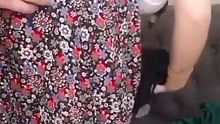 Turbaned Sun Fucks with Her Groom While Cleaning