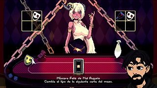 Succubus Roulette. The loser of the card game will be impregnated by the winner