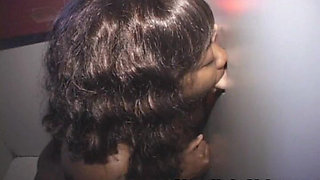 Nice Boobs Braces Black Bitch Sucks Cocks Sperm Splattered Glory Hole Whore Stripper