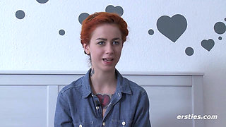 Ersties - Creative self-seduction with art student Frieda