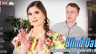 Milf Aurora Is Having A Blind Date With A Young Guy