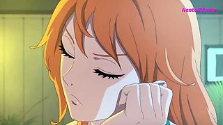 Nami's Cowgirl Position Guide: Hot Anime MILF Gets Multiple Orgasms & Internal Finish