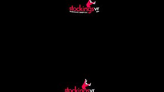 Born For Sin Alex Black - Stocking Wearing Babe Toys