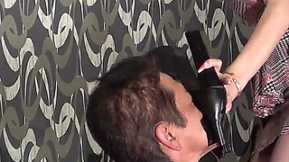 The Manager's Punishment for Harassment Interview Is Slap, Trample with Boots, Smell Sweaty Feet, Riding Crop, and Facesitting