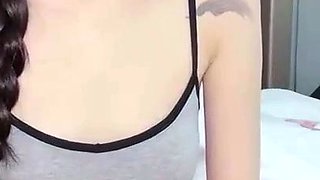 Sexy teen ebony solo toy masturbation