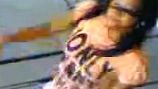 Indonesian Babe's Striptease