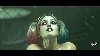 Harley Quinn Gets Creampie & Facial in Public - Big Dick Animation