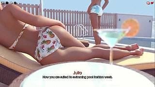 My pleasure: MILF is pleasuring younger guy, facial cumshot under the shower - ep. 3