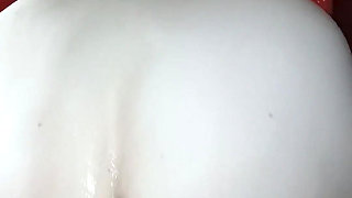 Anal Training Lube up the Ass and Insert