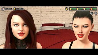 Four element trainer visual novel with plenty of hentai action