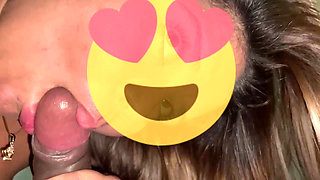 Paola sucking cock and riding.