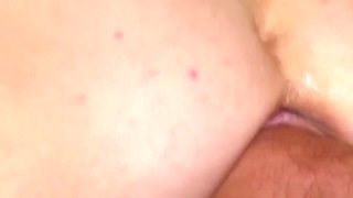 Neighbor's Nymphomaniac Wife Deep-throated on His Fist for Orgasm