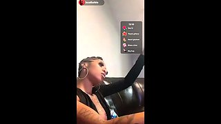 Hot Black Maid Does Some Webcam Black and Ebony