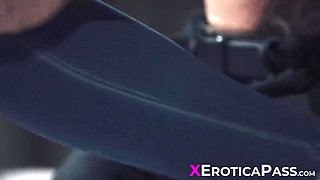 Seductive Stacy Cruz craves to be creamed by her hung lover after she sucked him off